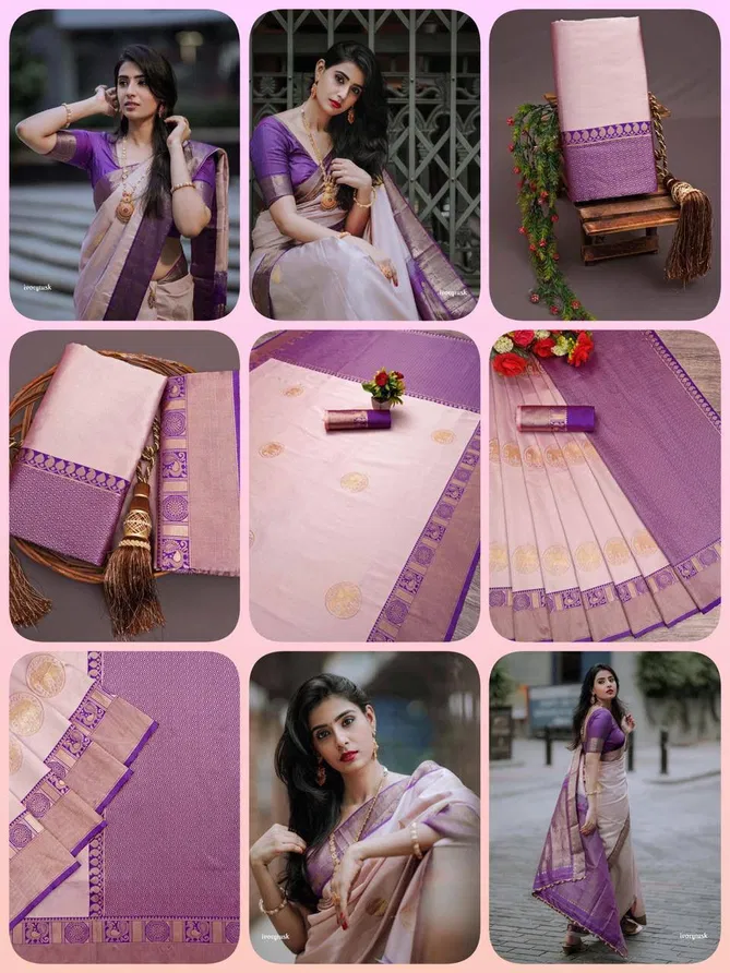 SF 775 Lichi Silk Banarasi Wedding Wear Saree Wholesale Price In Surat